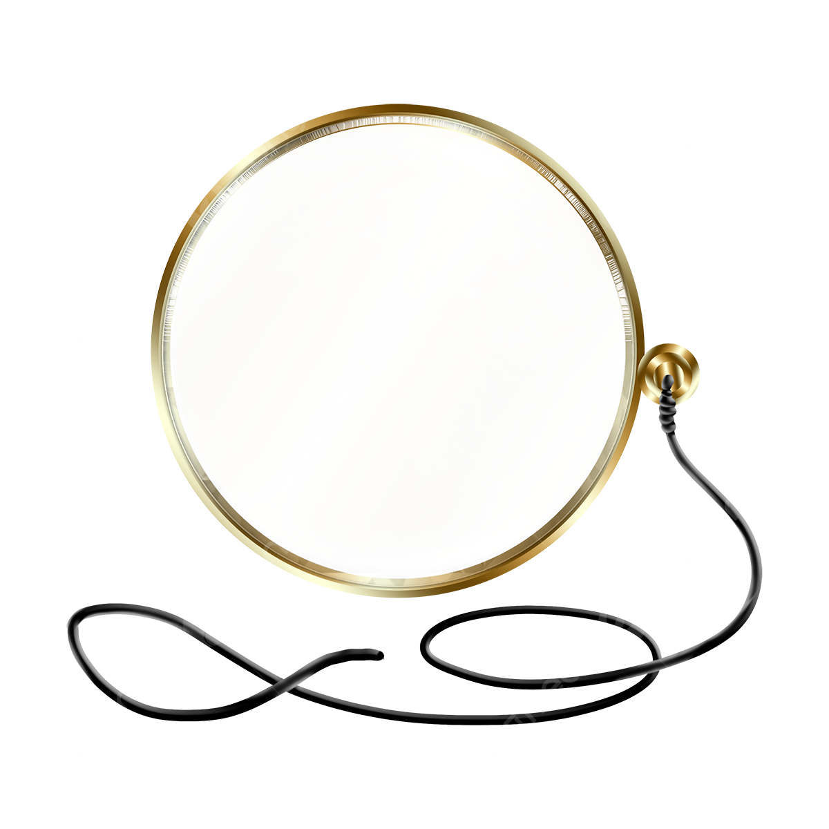 Monocle Png Image (black, white)