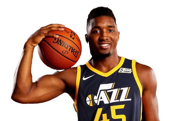 Donovan Mitchell Png Hd (black, white)