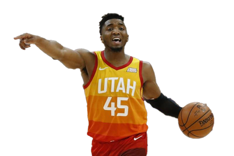 Donovan Mitchell Png Photos (lavender, black, beige, white)