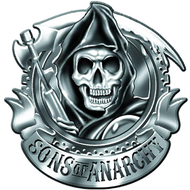 Sons Of Anarchy Png File (black, white, gray)