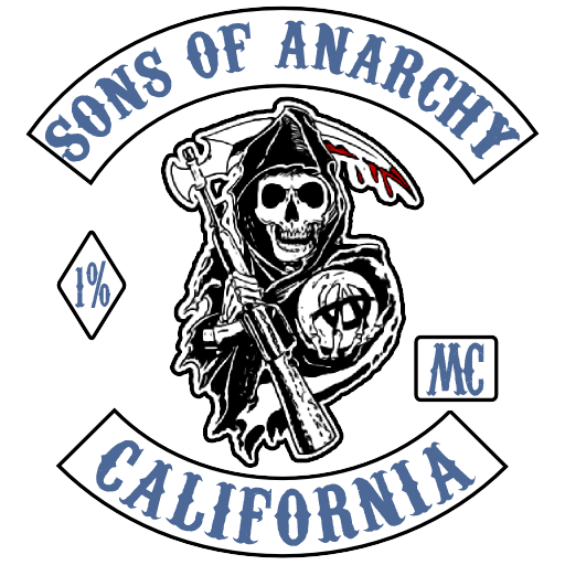 Sons Of Anarchy Png (black, lavender, white, gray)