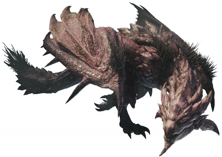 Monster Hunter World Transparent Images (black, maroon, white, silver)