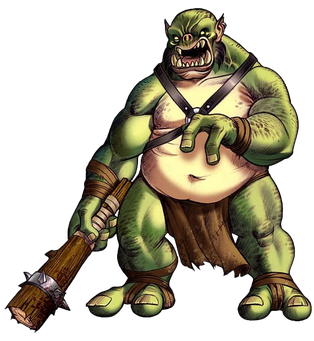 Monster Ogre Png Photos (black)