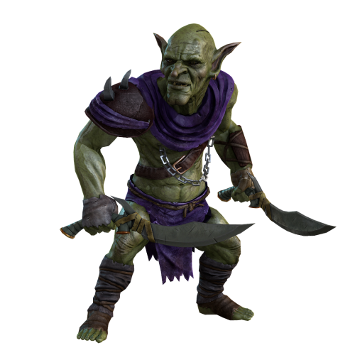 Monster Ogre Png Picture (indigo, black)