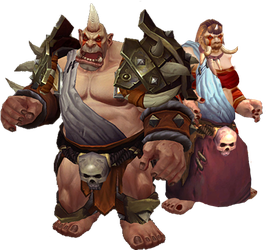 Monster Ogre Transparent Images Png (black)