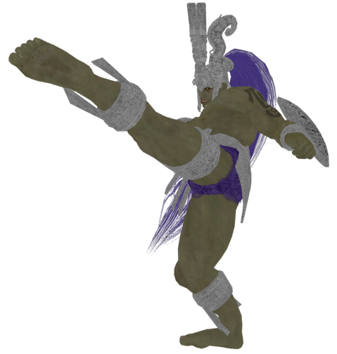 Monster Ogre Transparent Png (gray, black)