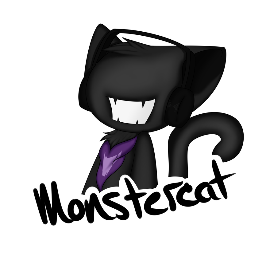 Monstercat Png Transparent File (white, indigo, black)