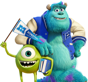 Monsters University Png Photo (beige, navy, black)