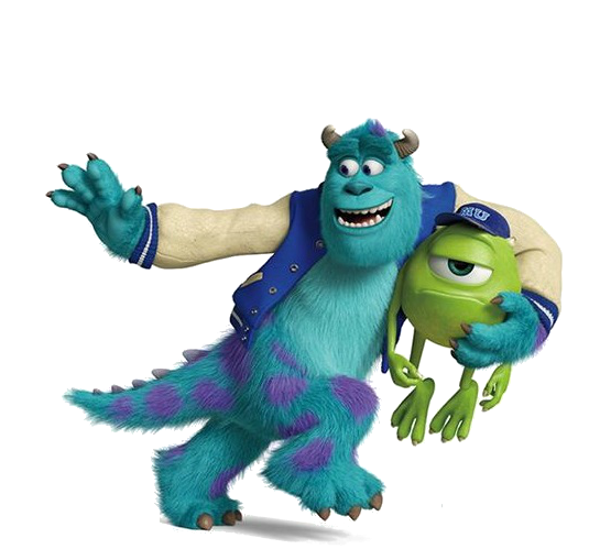 Monsters University Png Transparent (gray, black)