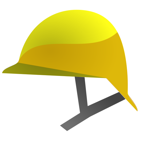 Construction Hat Png Background (black, orange)