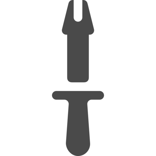 Construction Repair Screwdriver 2 Free Png Icon (black, indigo, gray)