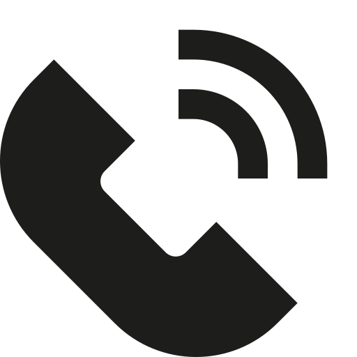 Contact Us Telephone Call Phone Ecommerce Icon Free Png Icon Download (black)