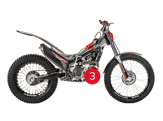 Montesa Honda Png Pic (white, silver, beige)