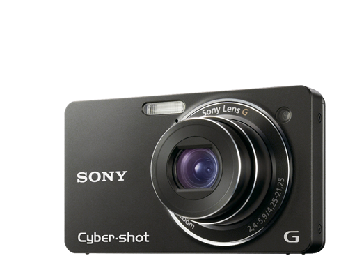 Sony Digital Camera Transparent Background (black, white)