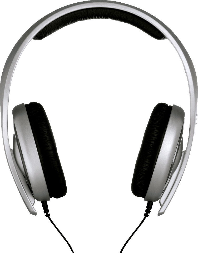 Sony Headphone Transparent Background (black)