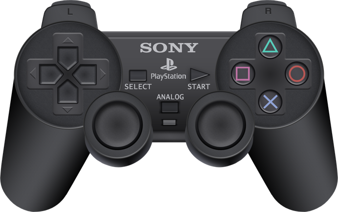 Sony Playstation Png Clipart (black, indigo, gray)