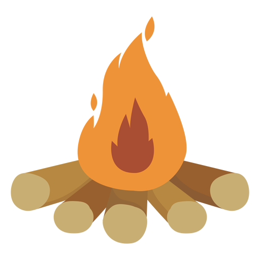 Wood Campfire Vector Transparent Png (black, chocolate, salmon)