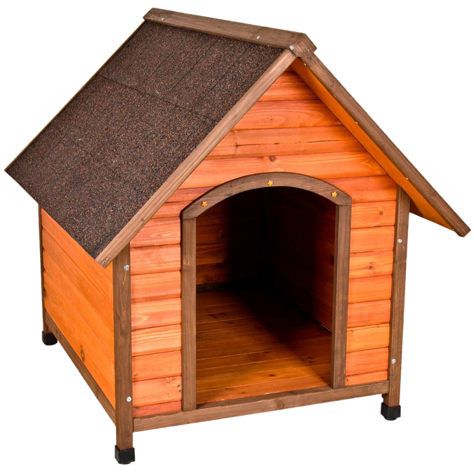 Wood Dog House Png File (black)