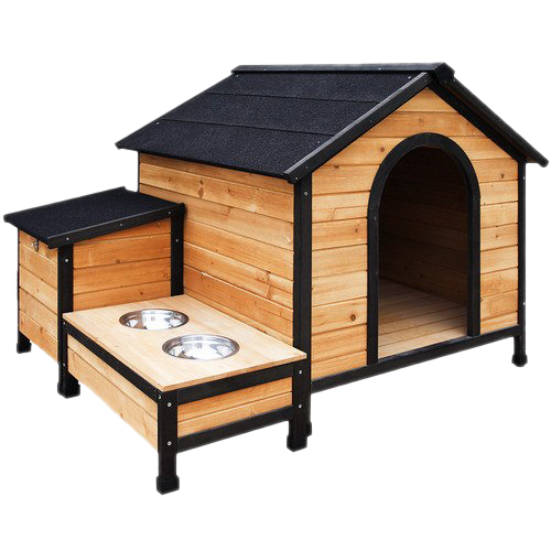 Wood Dog House Png Pic (white, indigo)