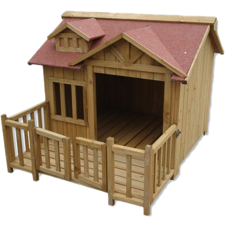 Wood Dog House Transparent Png (white, gray, black)