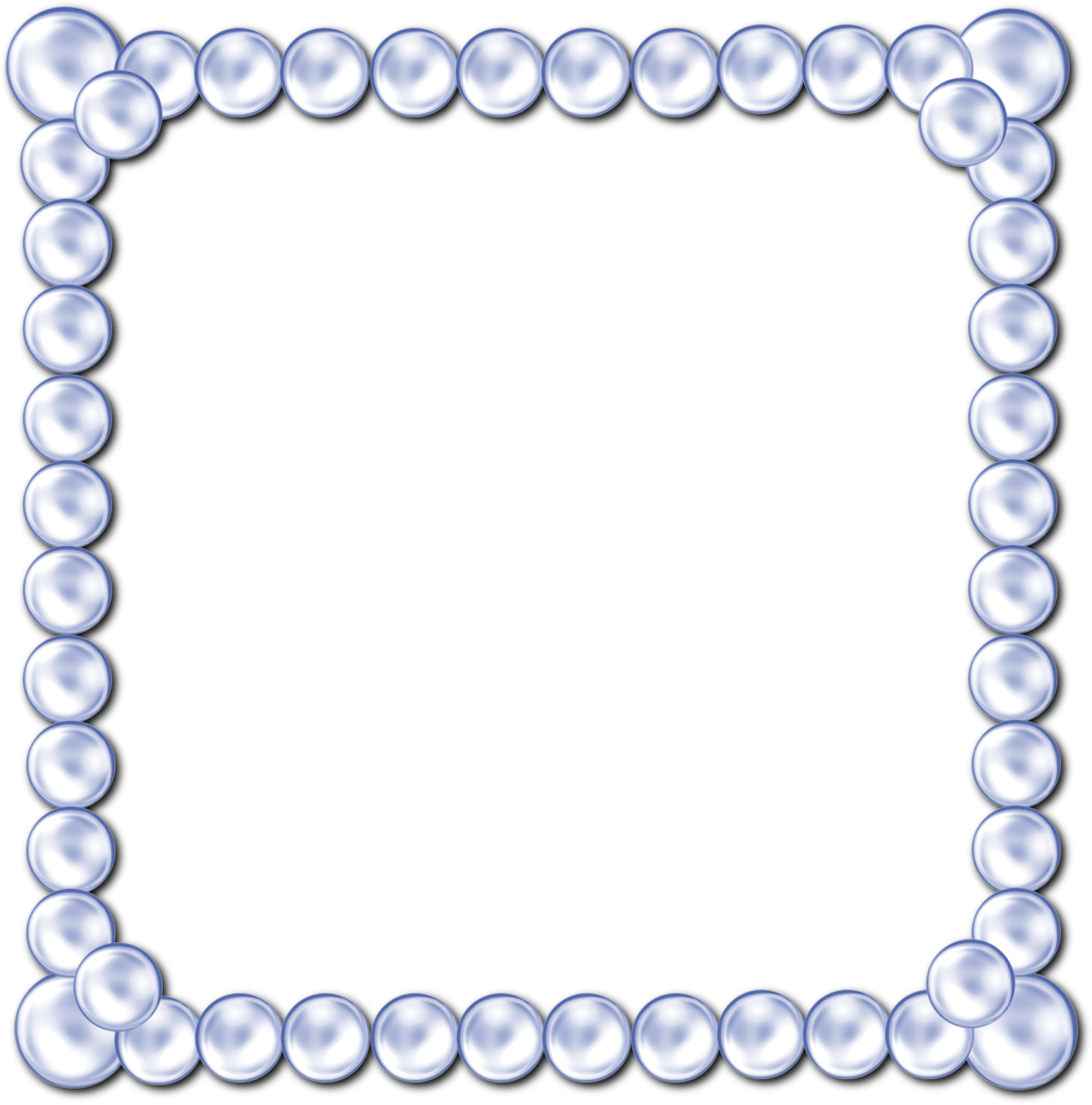 Mood Frame Png Cutout (black, lavender, white, silver)