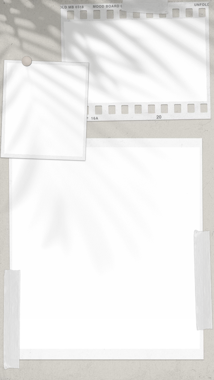 Mood Frame Png File (black, silver)