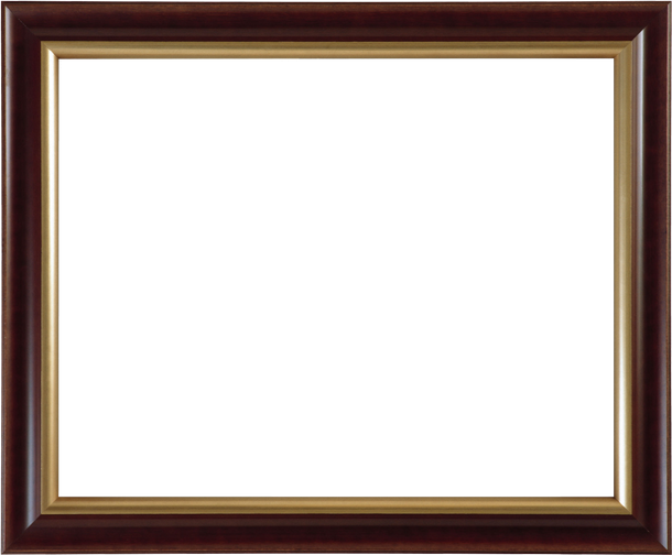 Wood Frame Png Hd (black)