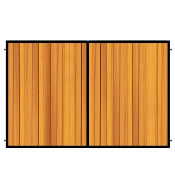 Wood Gate Png Clipart (gray, black)