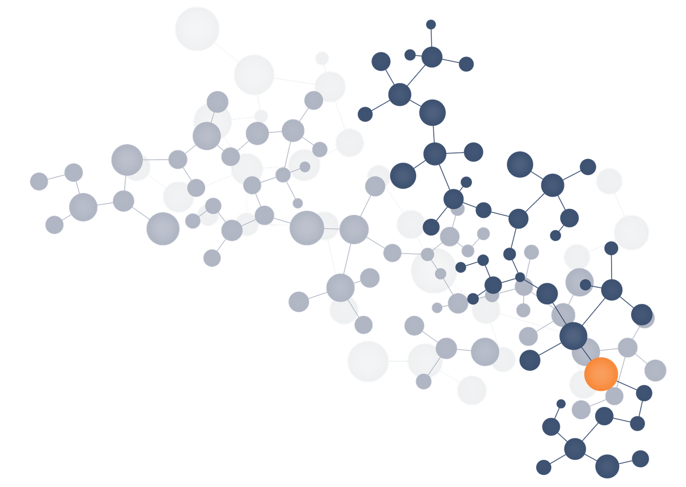 Good Molecule Png File (black, lavender, white)