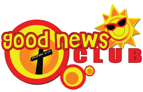 Good News Club Png File (yellow, orange, chocolate, red, black)