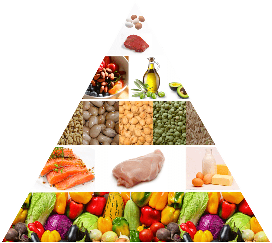 Food Pyramid Png Photos (teal, gray, white)