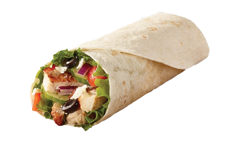 Food Wrap Png Transparent Image (silver, white)