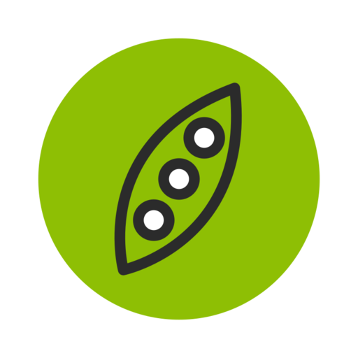 Food Fruit Green Free Png Icon (olive, white, black)