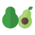 Food Fruit Vegetable Vegetarian Organic Avocado Icon Free Transparent Png Icon Download (olive, silver, black, gray, teal)