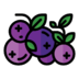 Food Fruit Vegetable Vegetarian Organic Berry Blueberry Icon Free Transparent Png Icon Download (purple, gray, black, indigo)