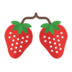 Food Fruit Vegetable Vegetarian Organic Berry Strawberry Icon Free Transparent Png Icon Download (teal, gray, chocolate, black)