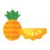 Food Fruit Vegetable Vegetarian Organic Pineapple Icon Free Transparent Png Icon Download (black, gray, orange, teal, gold)