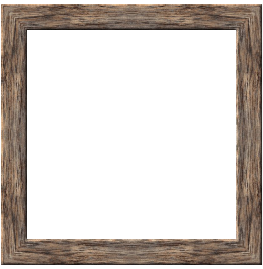 Wooden Frame Png High Quality Image (lavender, white)