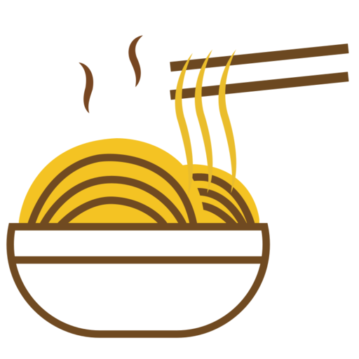 Noodle Free Transparent Png Icon Download (maroon, black, gold, white, gray)