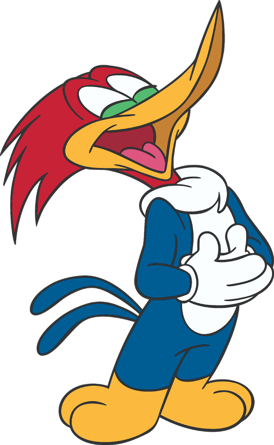 Woody Woodpecker Transparent Isolated Images Png (black, chocolate, white, teal, orange)