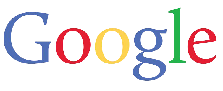 Google Logo (teal, gray, white, red, beige)