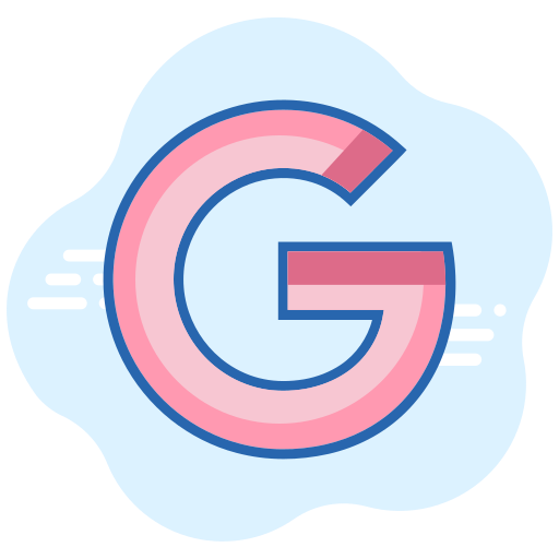 Google Internet Logo Icon Free Transparent Png Icon Download (pink, salmon, black, mint)