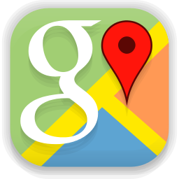 Google Location Maps Free Png Icon Download (silver, salmon, white, black, gold)