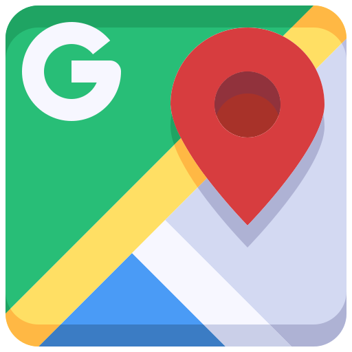 Google Map Logo Icon Free Transparent Png Icon Download (salmon, white, lavender, teal, chocolate)