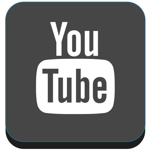 Google Media Social Social Media Video Youtube Free Png Icon Download (white, black, indigo)