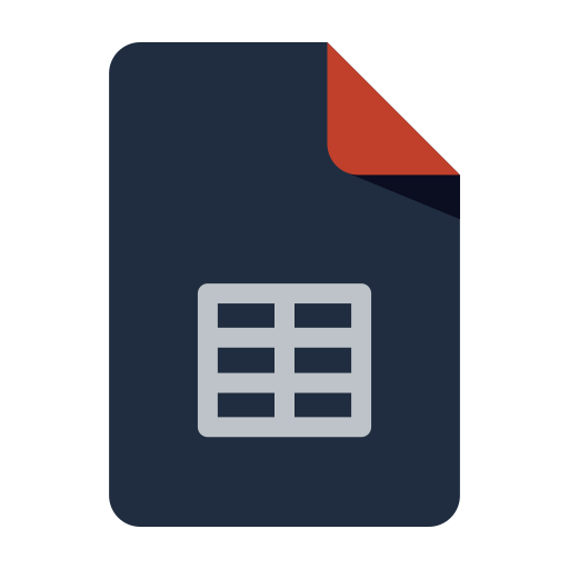 Google Sheets Icon Free Png Icon Download (navy, silver, chocolate, black)