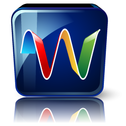 Google Wave Free Png Icon Download (navy, black)