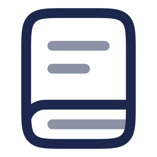 Book 2 Free Png Icon Download (navy, black)