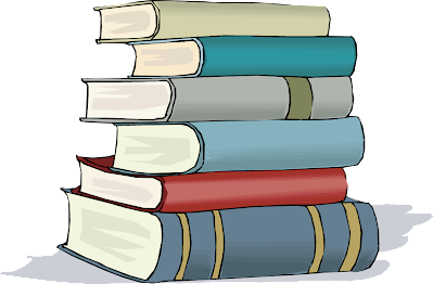 Book Stack Background Png (teal, gray, black, silver, beige)