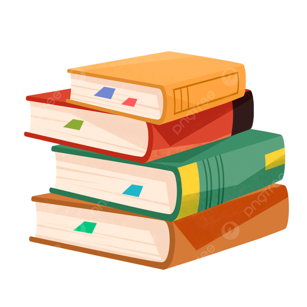 Book Stack Png Cutout (chocolate, gray, black, beige, salmon)